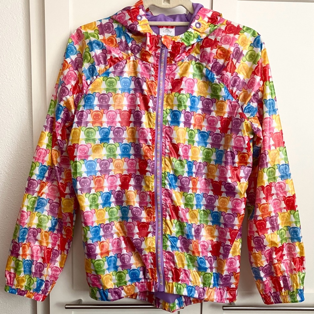 Disney Mickey & Minnie Mouse Gummy Bear Windbreaker Jacket